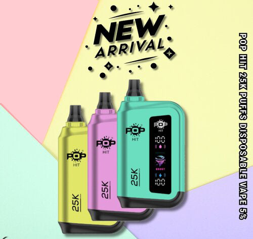 Pop Hit Rechargeable Bar 25000 50mg